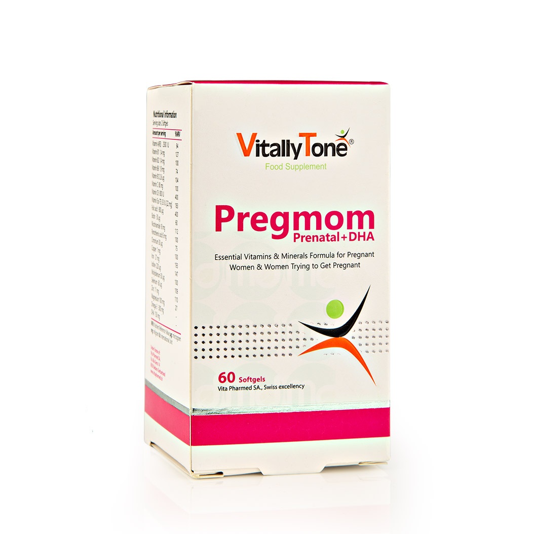 مکمل پرگمام ویتالی تون | مولتی ویتامین مینرال | دوران بارداری و شیردهی