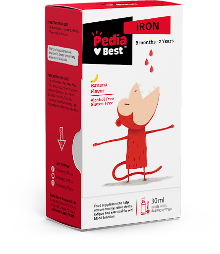 قطره آهن پدیابست | کم خونی و رفع خستگی